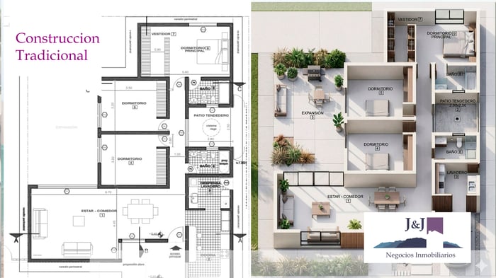 Casa a construir (de pozo) en San Luis a partir de los 60 m²  image