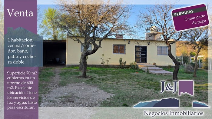 Vendo casa en Los Puquios, zona serrana image